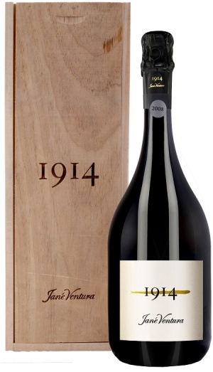 Игристое вино Кава 1914 Джейн Вентура Гран Резерва Брют Натюр белое экстра брют 1,5л