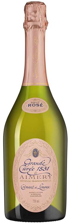 Игристое вино Креман де Лиму Гранд Кюве де Эмери 1531 розовое брют 0,75л