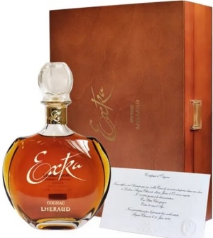 Коньяк Леро Экстра 0,7л п/у (дерево)