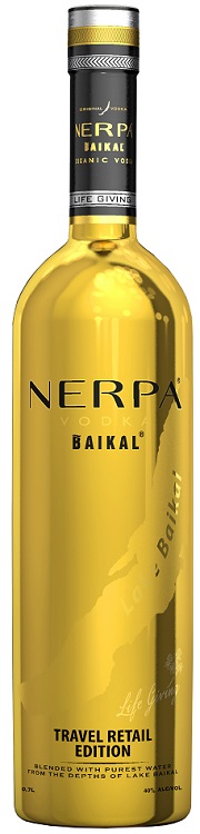 Водка Нерпа Байкал Золотая 0,7л