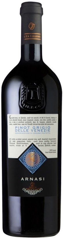 Вино Тенута Валлеселле Арнази Пино Гриджио Делле Венецие белое сухое 0,75л