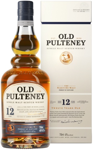 Виски Олд Пултени 12 лет 0,7л п/у