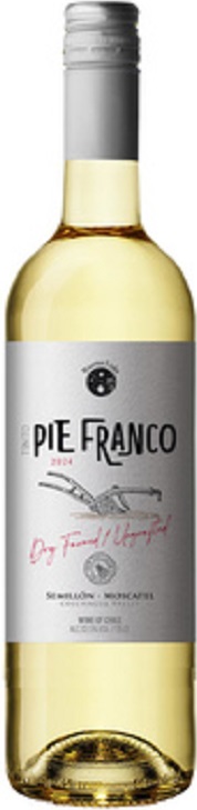 Вино Пие Франко Семильон-Совиньон Блан-Москатель белое сухое 0,75л