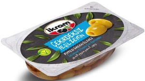 Оливки зелёные Икрам без косточки 120г