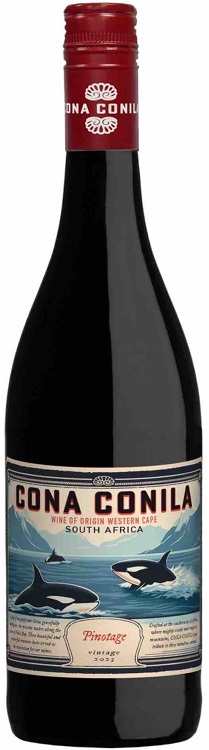 Вино Кона Конила Пинотаж красное сухое 0,75л