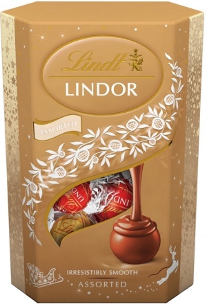 Конфеты шоколадные Линдт Линдор Ассорти с начинкой пралине 200г