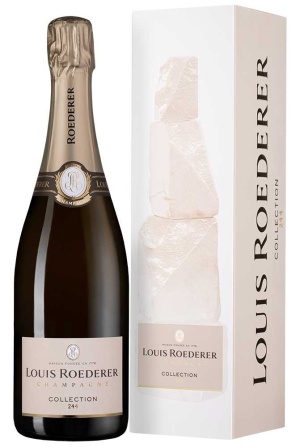 Игристое вино Шампань Луи Родерер Коллексьон белое брют 0,75л п/у графика