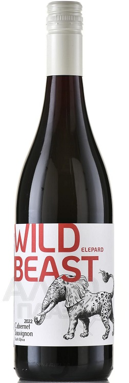 Вино Уайлд Бист Каберне Совиньон Элепард красное сухое 0,75л