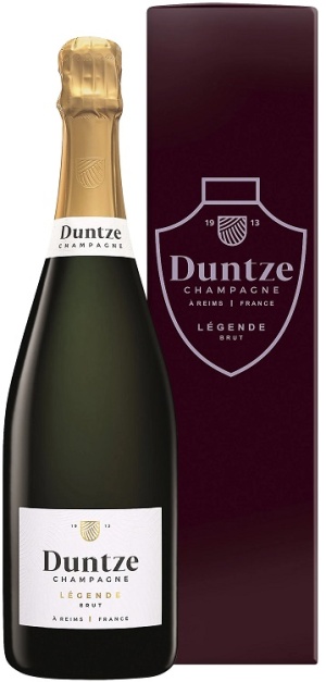 Игристое вино Шампань Дюнц Лежанд белое брют 0,75л п/у