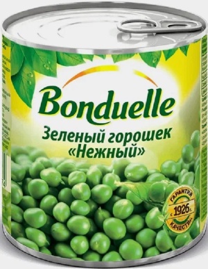 Горошек зеленый Бондюэль 400г