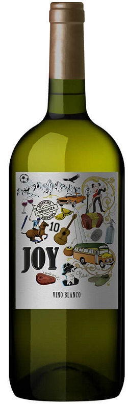 Вино Джой Шардоне Шенен Блан белое сухое 1,125л