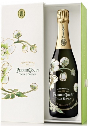 Игристое вино Шампань Перрье Жуэ Бель Эпок белое брют 0,75л п/у + 2 бокала