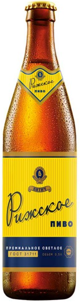 Пиво Вятич Рижское 0,5л бут.