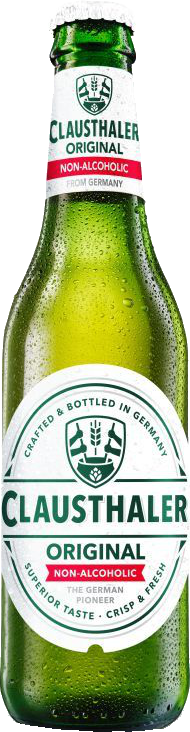 Пиво безалкогольное Клаусталер 0,33л бут.