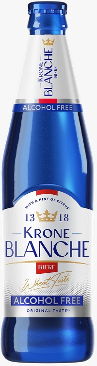 Пивной напиток безалк. Крон Бланш 0,45л бут.