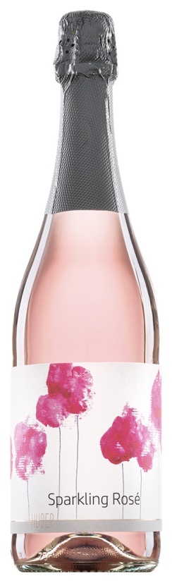 Игристое вино Хубер Розе розовое сухое 0,75л