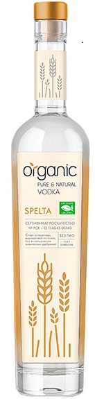 Водка Органик Спельта 0,5л Водка Органик Спельта 0,5л