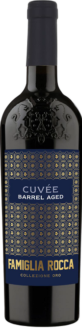 Вино Кюве Баррел Эйджед красное сухое 0,75л