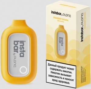 Одноразовое устройство Instabar by Plong клубника-банан 5000 затяжек
