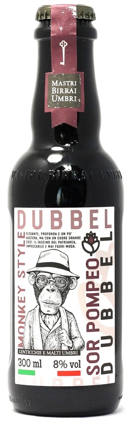 Пиво Мастри Бирраи Умбри темное нефильтрованное 0,3л