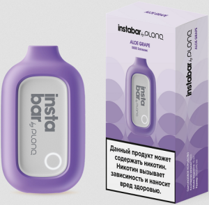 Одноразовое устройство Instabar by Plong алоэ-виноград 5000 затяжек