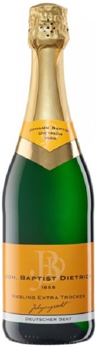 Игристое вино Йохан Баптист Дитрих Рислинг белое брют 0,75л