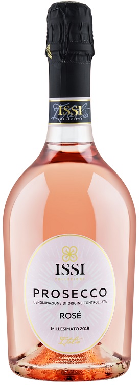 Игристое вино Просекко Розе Миллезимато Исси Экстра Драй розовое брют 0,75л