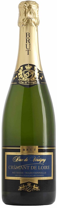 Игристое вино Креман де Луар Дюк де Версиньи белое брют 0,75л