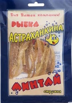 Минтай стружка Астраханкина рыбка 70гр