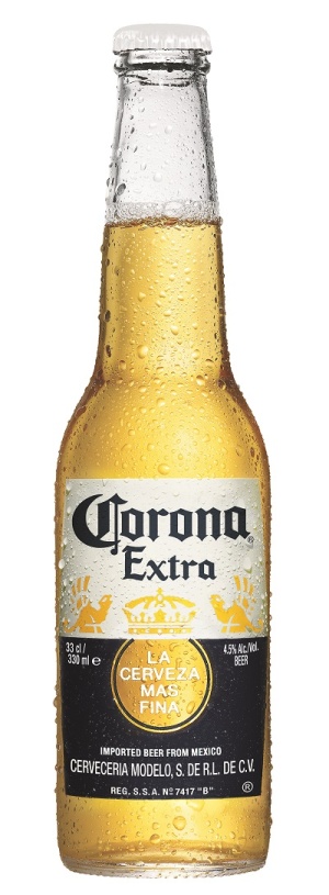 Пивной напиток Корона Экстра 0,33л бут.