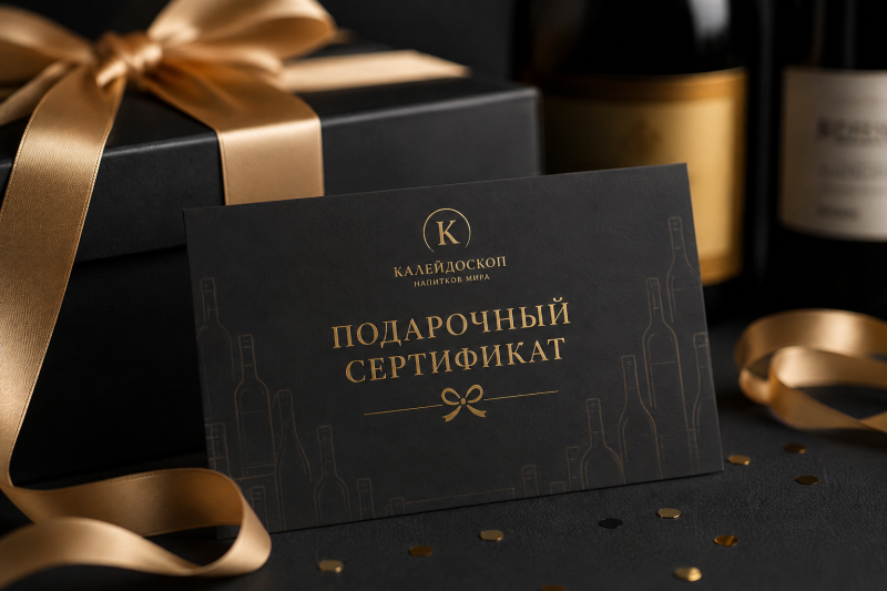 Подарочный сертификат «Калейдоскоп напитков мира»
