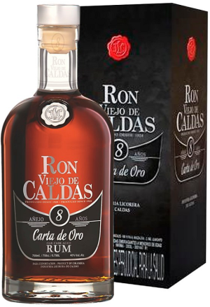 Ром Вьехо де Кальдас Карта де Оро 8 лет 0,7л п/у