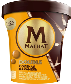 Мороженое Магнат пинта Дабл соленая карамель 310г