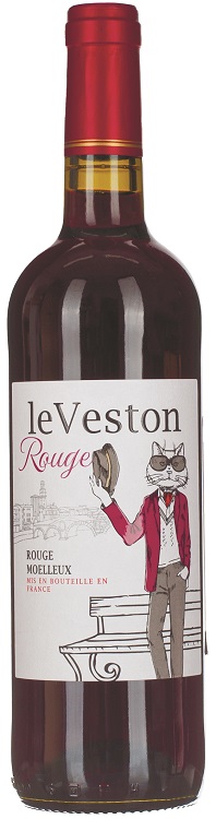 Вино Ле Вестон Руж красное полусладкое 0,75л