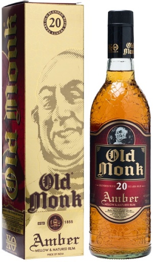 Ром Олд Монк Амбер 20 лет 0,75л п/у