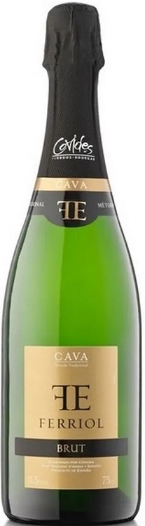 Игристое вино Кава Ферриоль белое брют 0,75л