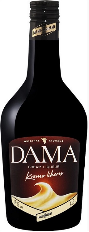 Ликер Мари Бризар Дама Сливочный 0,5л