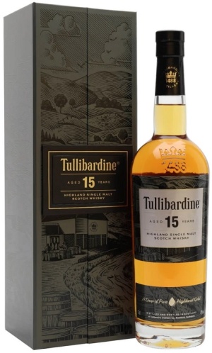 Виски Туллибардин Сингл Молт 15 лет 0,7л п/у