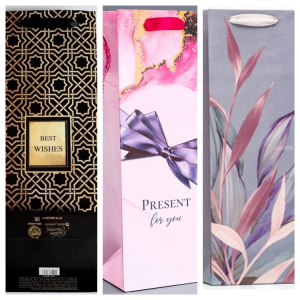 Пакет под бутылку (в ассортименте)