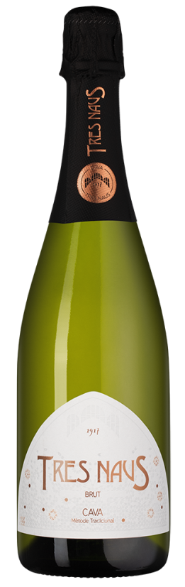 Игристое вино Кава Трес Наус Брют белое брют 0,75л