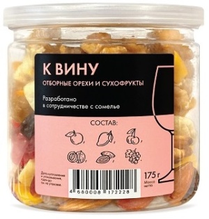 Ассорти орехов и сухофруктов к вину 175г