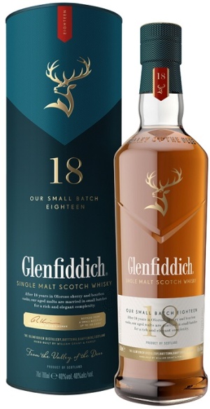 Виски Гленфиддик 18 лет 0,7л п/у