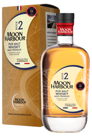 Виски Мун Харбор Док 2 Пюр Молт Шато Кантенак Браун 0,7л