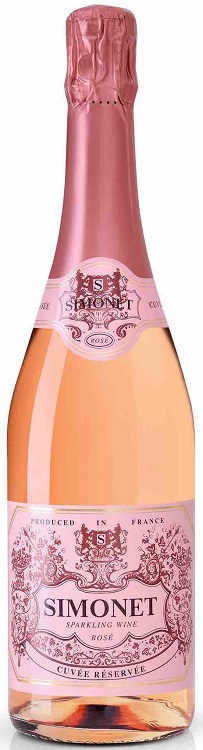 Игристое вино Симоне Кюве Резерв Розе розовое полусухое 0,75л