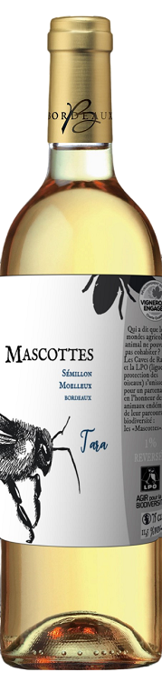 Вино Маскотт Тара белое сладкое 0,75л