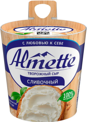 Сыр Хохланд творожный сливочный Альметте 150г