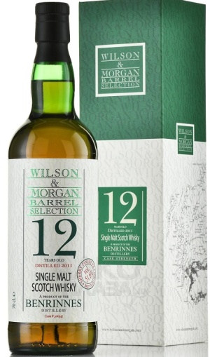 Виски Вилсон & Морган Баррель Селекшн 12 лет 0,7л п/у