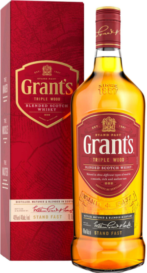 Виски Грантс Трипл Вуд 0,7л п/к