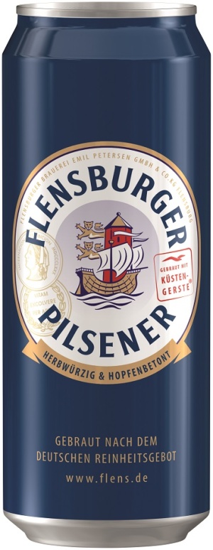 Пиво Фленсбургер Пилснер 0,5л ж/б