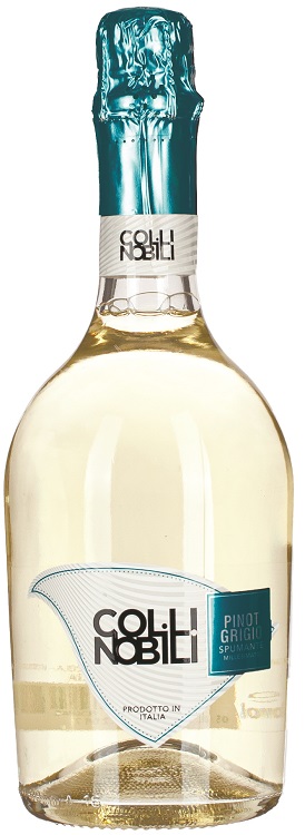 Игристое вино Коллинобили Пино Гриджио Миллезимато белое брют 0,75л